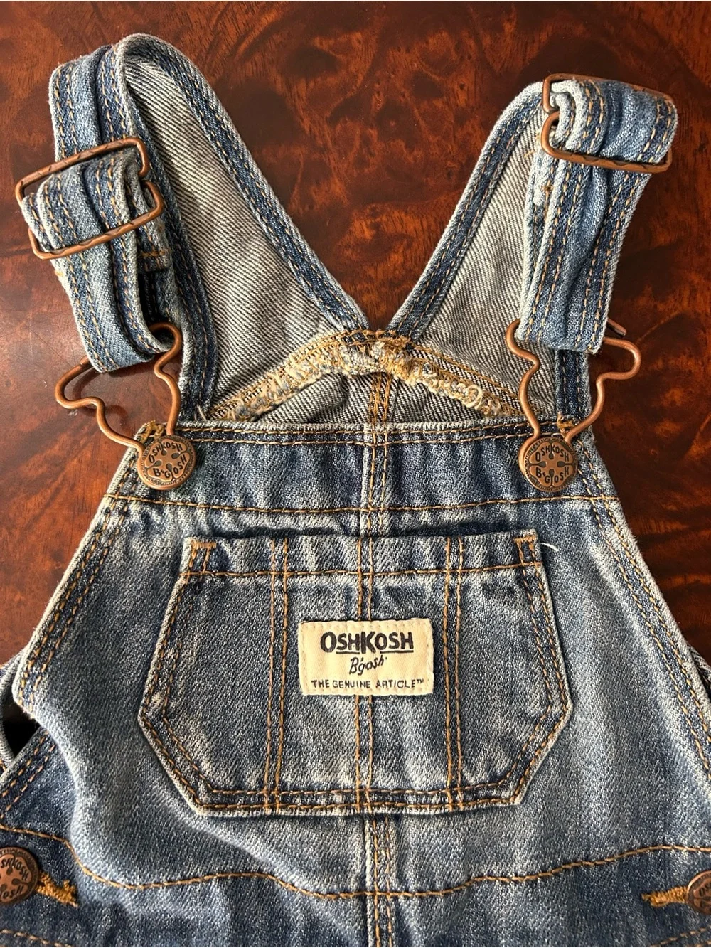 Baby Girls Osh Kosh B'gosh bib overall dress tulle skirt hearts 9-12m